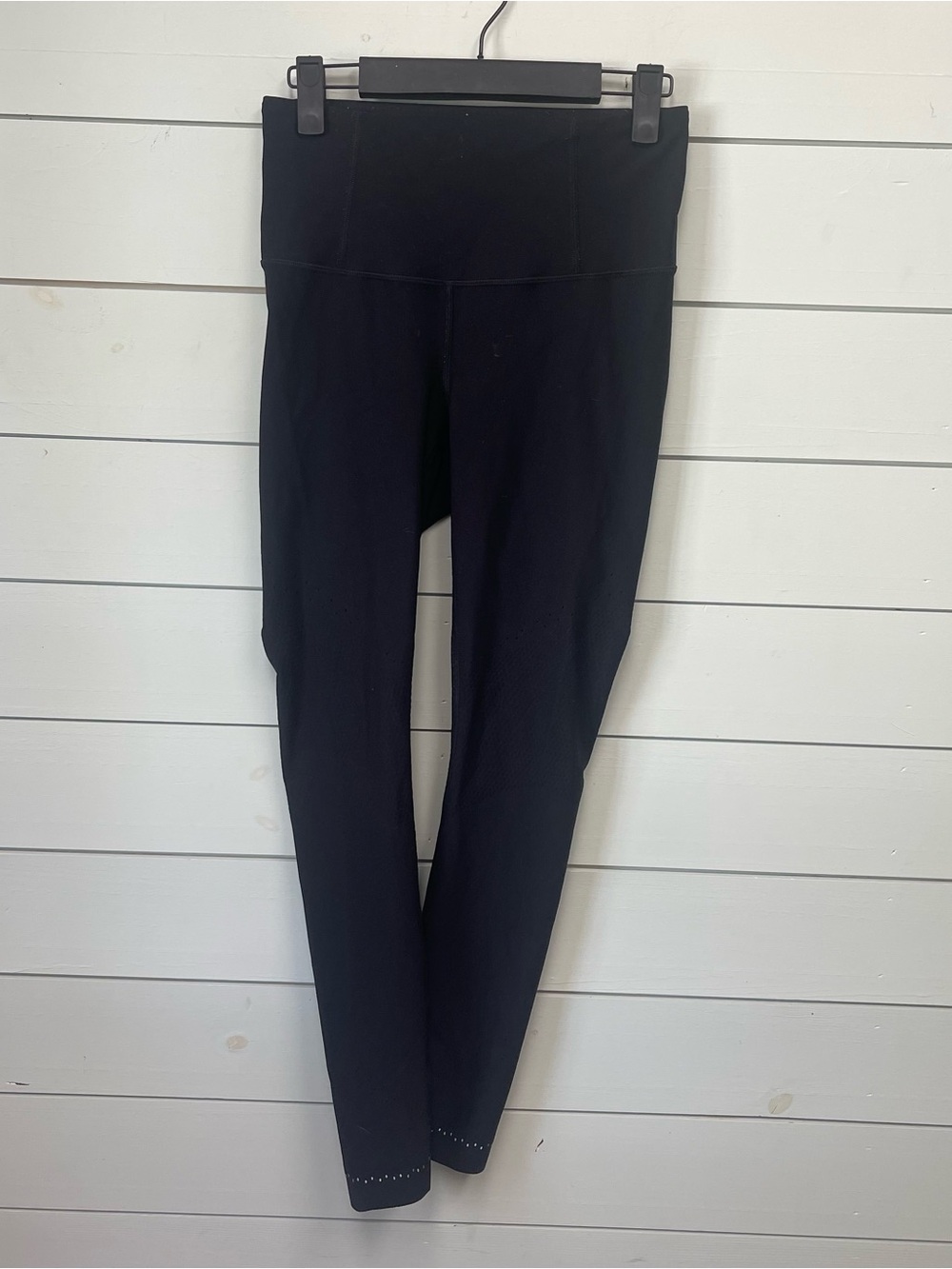 Lululemon zoned in tight leggings 27" black women's size 6